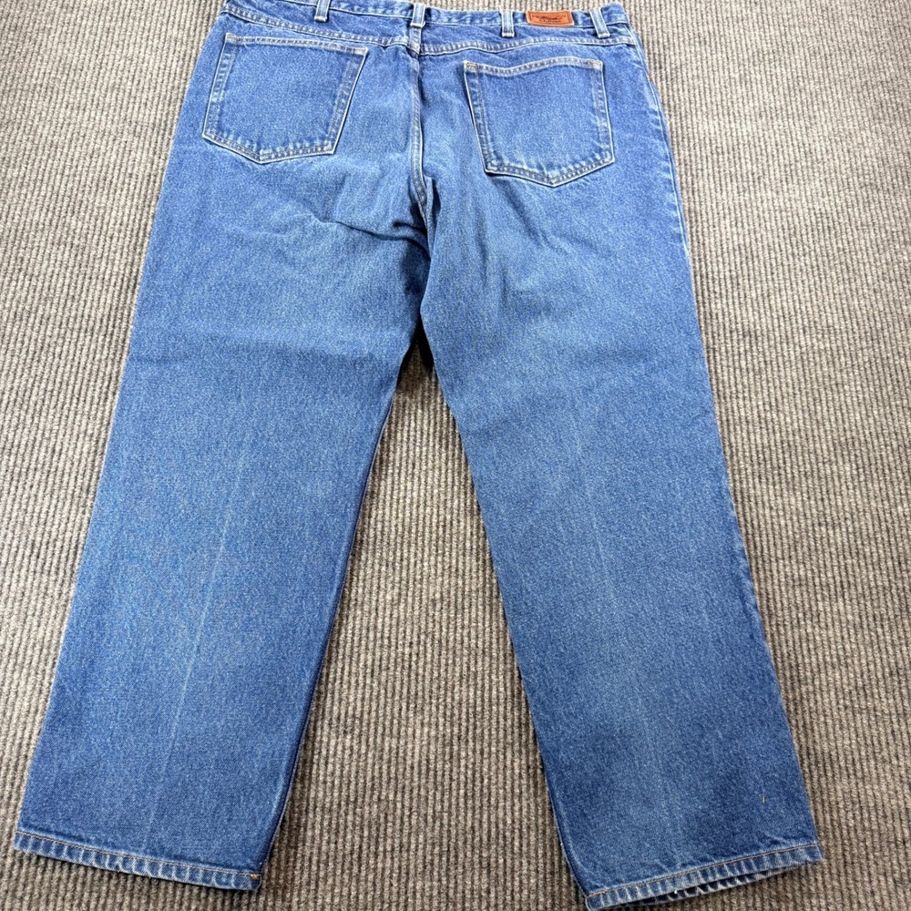 LL Bean Classic Fit Blue Jeans Mens 40x30 Medium Wash Denim Straight Leg 220626 - Picture 2 of 13